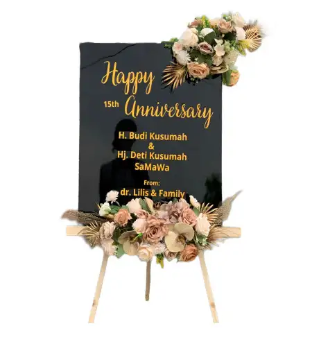 Papan Bunga Akrilik Siwalan